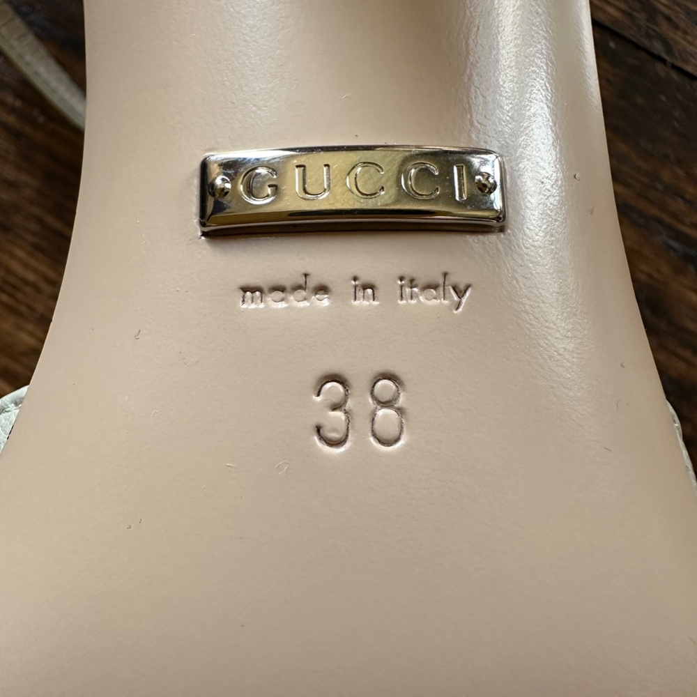 GUCCI DOUBLE G SLINGBACK PUMPS - Brand New - Picture 8 of 10